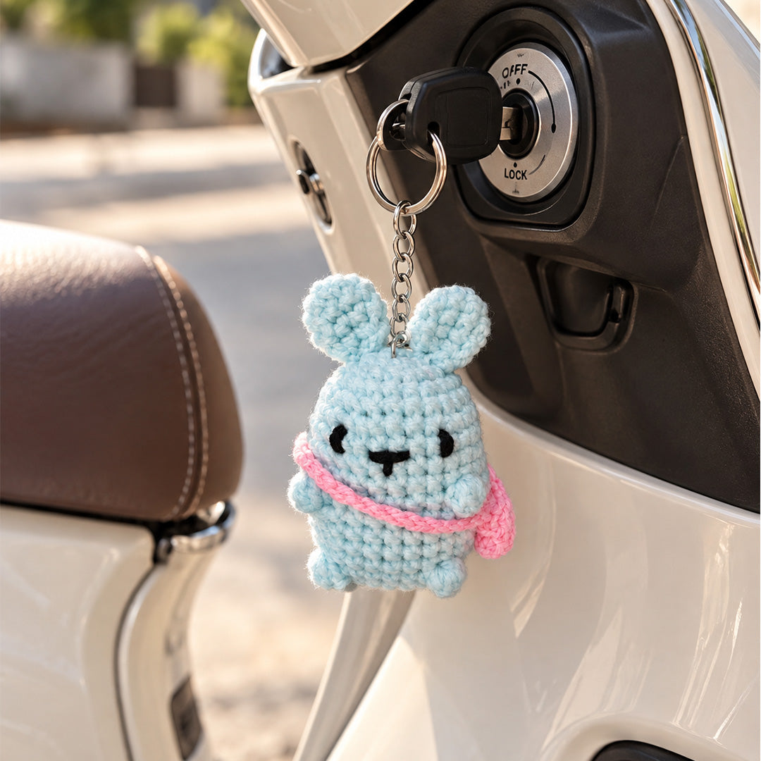 Bunny with crossbody bag
