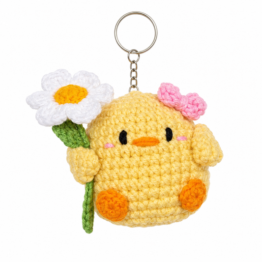 Duck with Flower