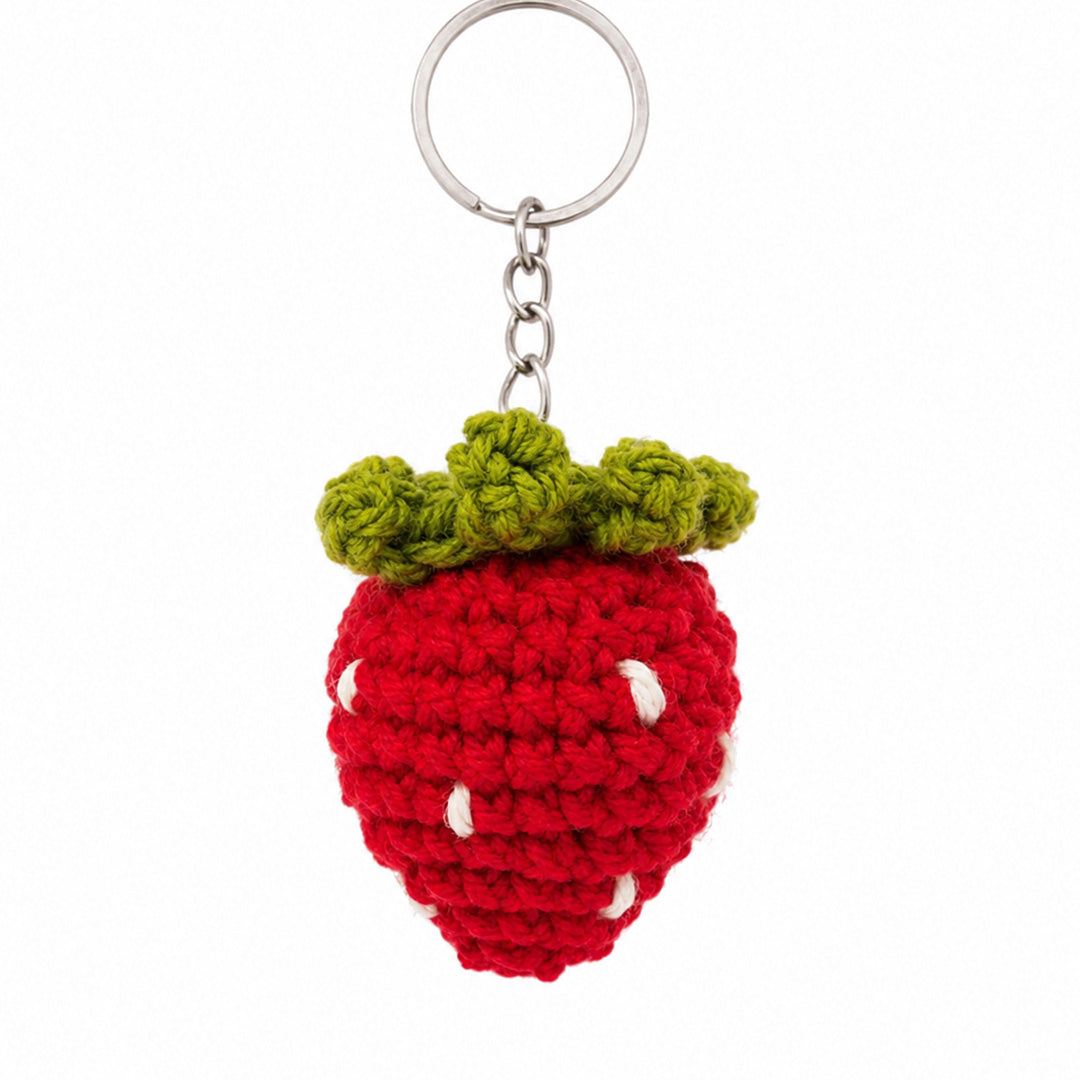 Strawberry keychain